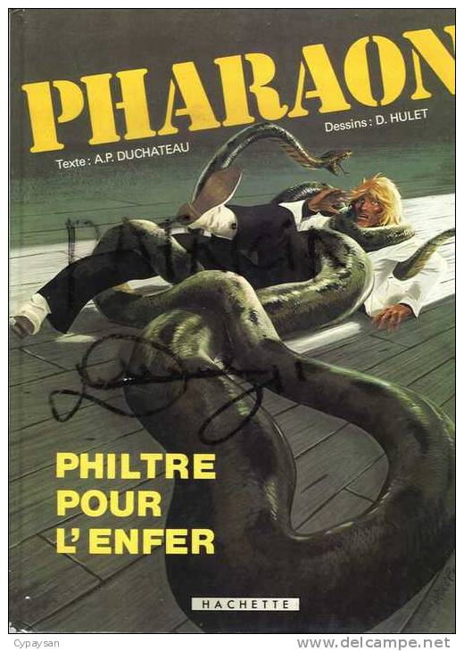 PHARAON T 1 EO BE HACHETTE 2e-1981 DUCHATEAU HULET - Pharaon