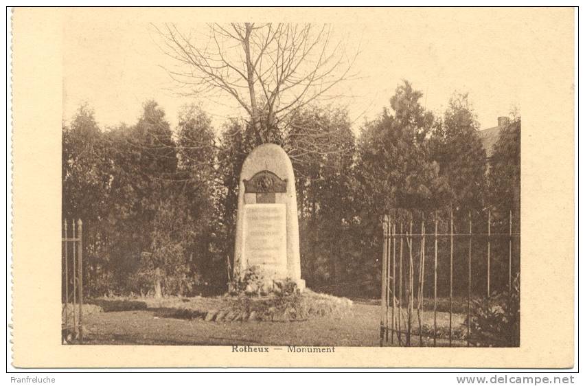 ROTHEUX (4120) Monument - Neupré