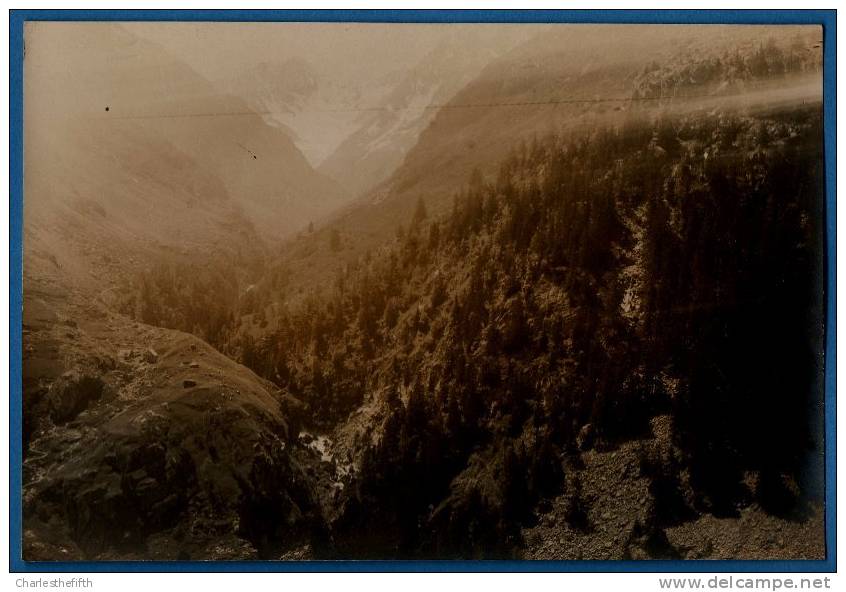 VERS 1930 VIEILLE PHOTO EN HAUTE SAVOIE  11 X 17 Cm - Altri & Non Classificati