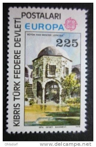 KIBRIS TÜRK 1978: Michel 55 / YT 46 / Sc 55, Europa, ** MNH - FREE SHIPPING ABOVE 10 EURO - Nuevos