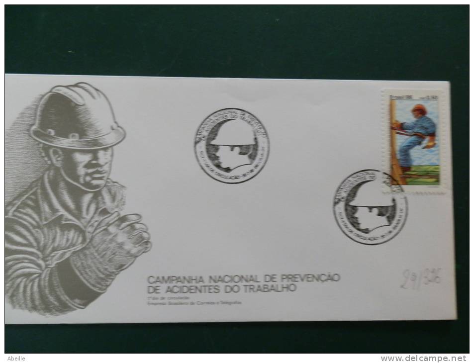 29/326   FDC  BRAZIL - Unfälle Und Verkehrssicherheit