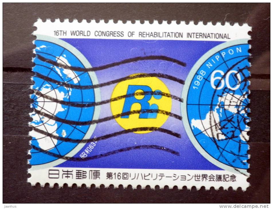 Japan - 1988 - Mi.nr.1808 - Used - 16th International Rehabilitation Conference - - Oblitérés