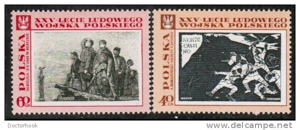 POLAND  Scott #  1610-9**  VF MINT NH - Ongebruikt