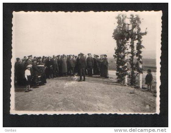 Moldova - Causeni - Inaugurarea Soselei - Foto 82x56mm - Moldavie