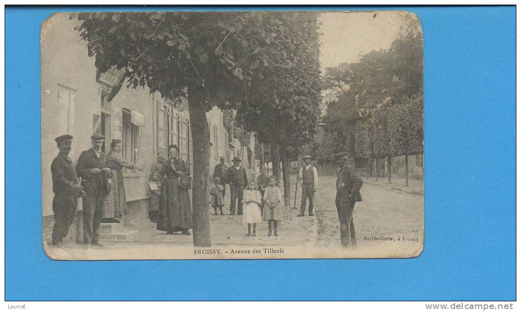 60 FROISSY - Avenue Des Tilleuls (en L'état : Coins) - Froissy