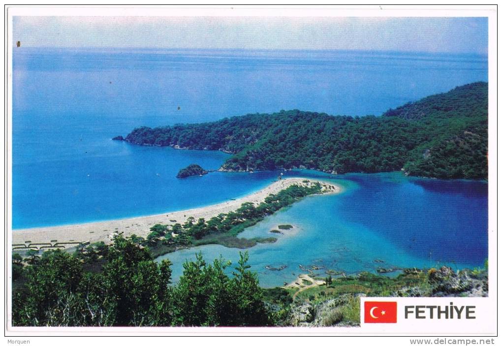 Postal  Aerea FETHIYE (Turquia) 1987. A Alemania - Brieven En Documenten