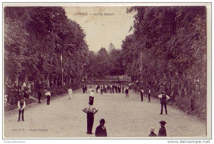 Corbie    Jeu De Battoir - Corbie