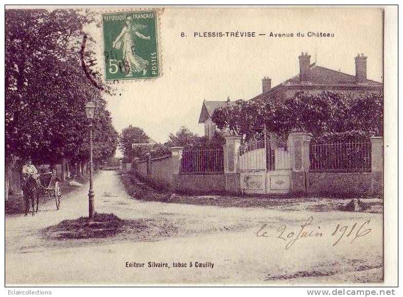 Le Plessis Trévise    Avenue Du Chateau - Le Plessis Trevise