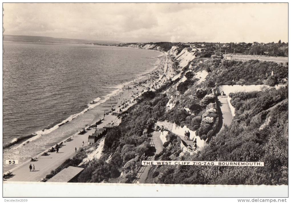 BR10357 The Wst Cliff Zig Zag Bournemouth 2 Scans - Other & Unclassified