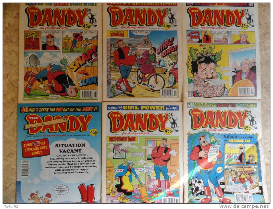 The Dandy , Fun For Boys And Girls ! - Lot De 23 Numéros - Newspaper Comics