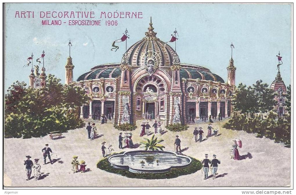 4553 - Arti Decorative Moderne Milano 1906 - Expositions