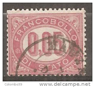 Italia Servizio Di Stato 1875 Usato - Ss. 1+2+3 - Dienstmarken