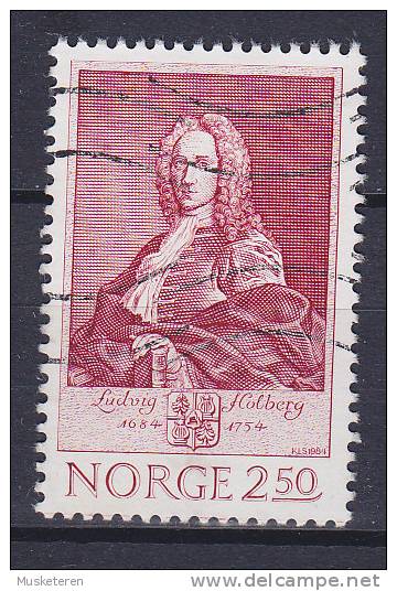 Norway 1984 Mi. 910     2.50 Kr Geburtstag Von Birthday Of Ludvig Holberg - Used Stamps