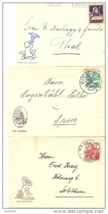 Lot Damenbriefli 8 Stück Verschiedene Erhaltung - Cartas & Documentos