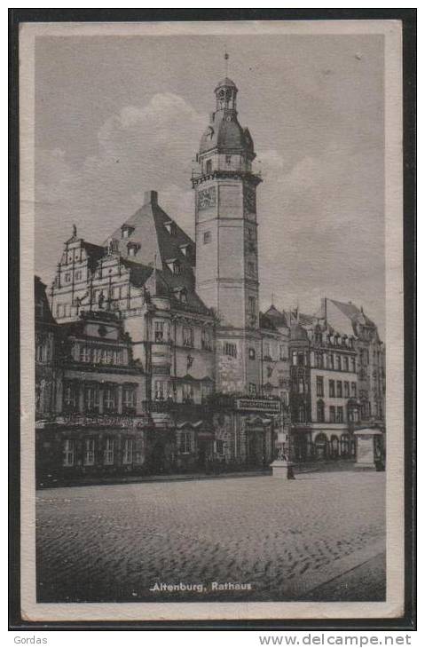 Germany - Altenburg - Rathaus - Altenburg