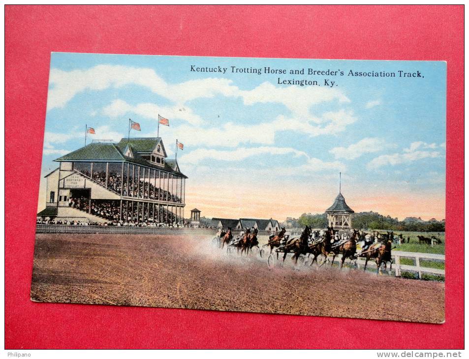 - Kentucky > Lexington   Trotting Horse & Breeders Association  Ca 1910 - ---   - -- - - Ref 639 - Lexington