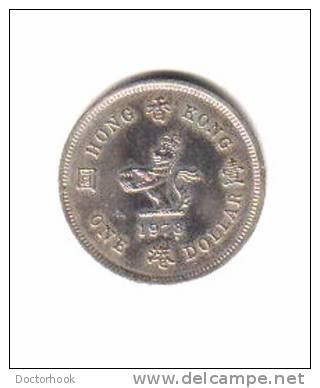 HONG KONG    1  DOLLAR  1978  (KM # 43) - Hong Kong