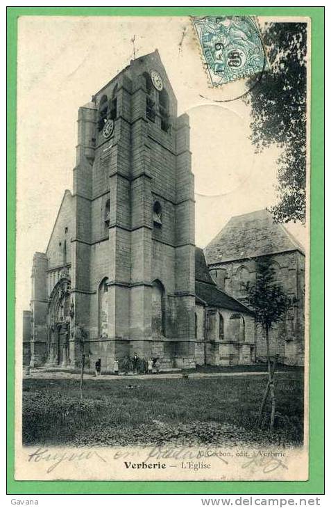 60 VERBERIE - L'église - Verberie