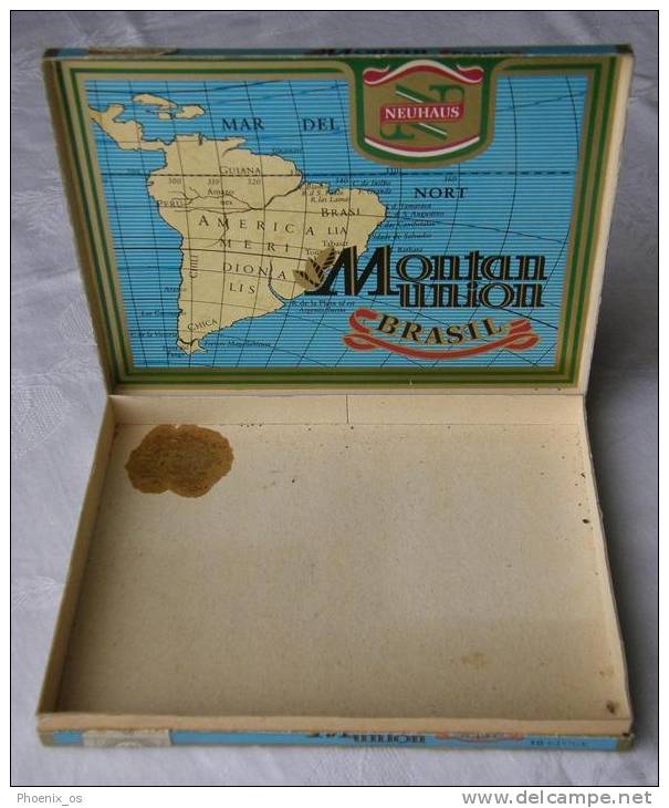 TOBACCO - Cigar Cases, Neuhaus - Montan Union - Brasil, Year Cca 1960 - Other & Unclassified