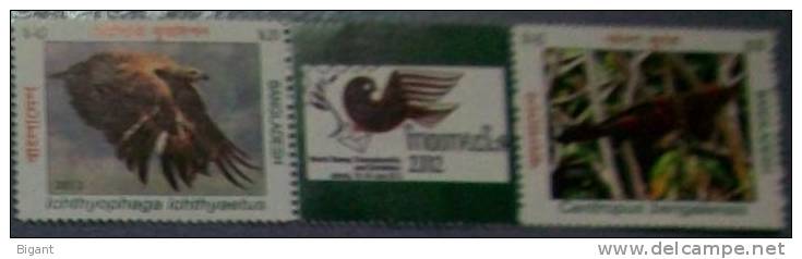 Bangladesh 2012  Birds 2v Mint - Bangladesh