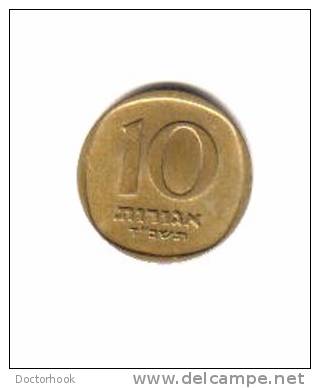 ISRAEL    10  AGOROT  1964  (KM # 26) - Israel