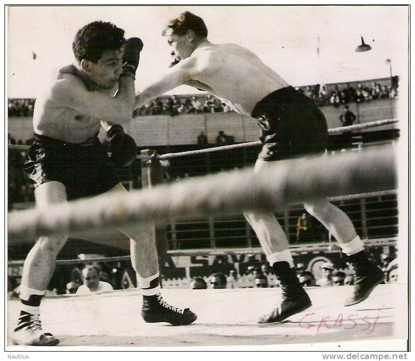 RAY GRASSI - CHAMPION DE FRANCE DE BOXE - - Boxsport