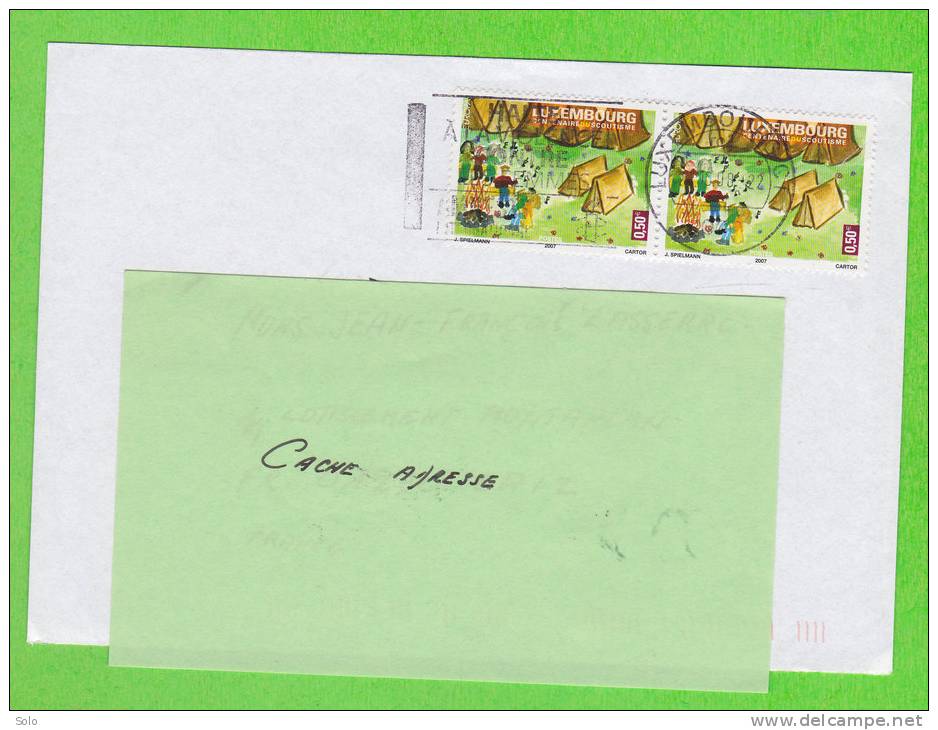 Sur Env. - LUXEMBOURG - 2 Timbres - Sonstige & Ohne Zuordnung