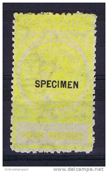 South Australia, SG 203 With Surcharge Specimen - Mint Stamps