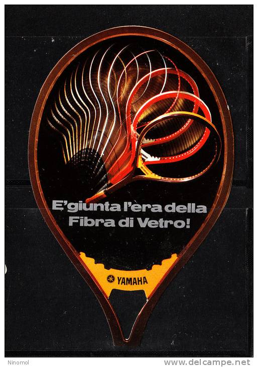 Autoadesivo   Per La Fibra Di Vetro.  Racchette Da Tennis  E  Yamaha - Other & Unclassified
