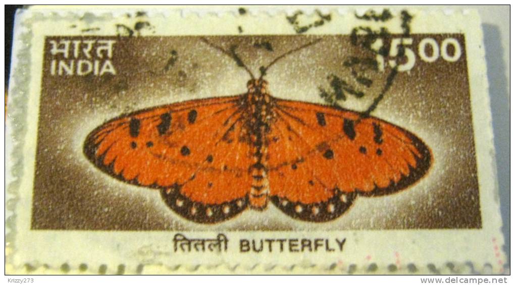 India 2000 Butterfly 15.00 - Used - Gebruikt