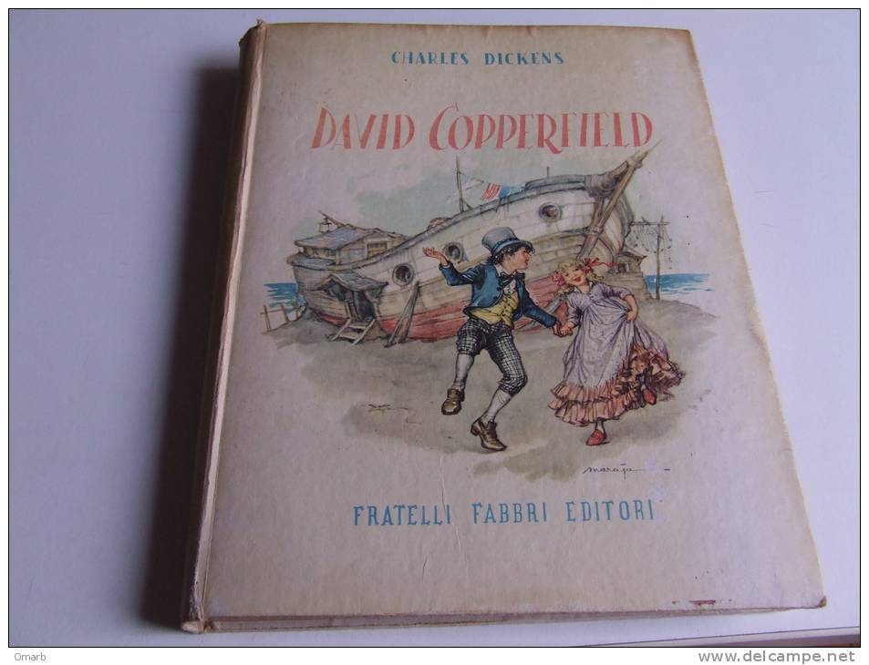 P302 Dickens - David Copperfield - Grandi Edizioni, Collezione Per Ragazzi N.12, Fratelli Fabbri Editori, 1953 - Bambini E Ragazzi