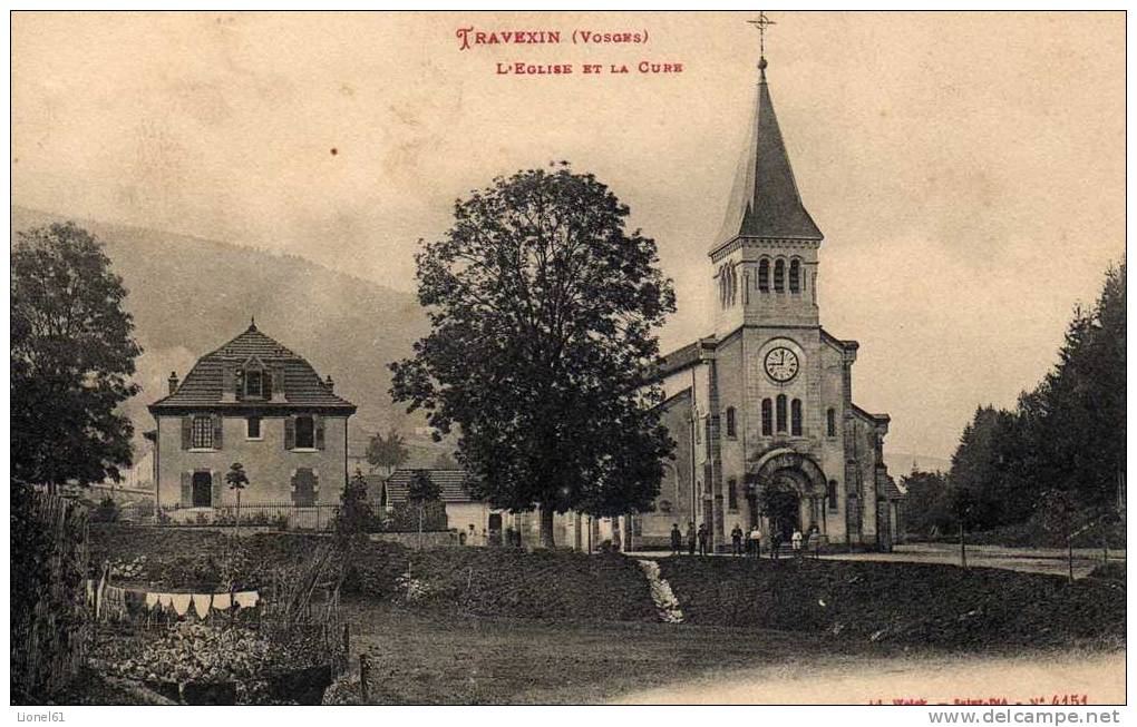 CORNIMONT : (88) L'église Et La Gare - Cornimont