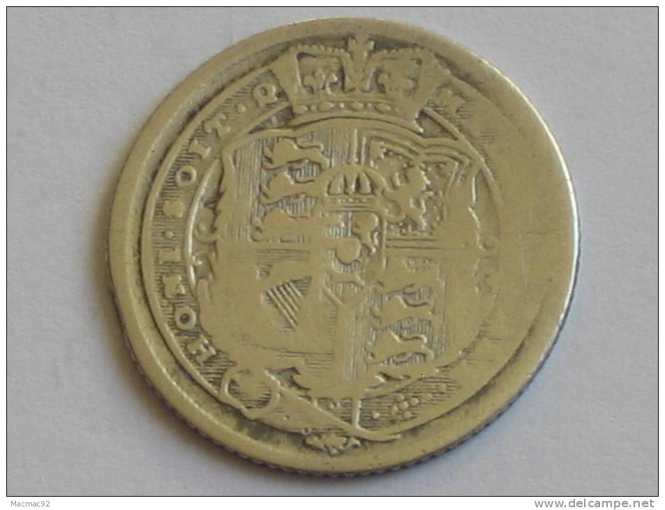 6 Pence 1816 Geogius III DEI GRATIA  - Great Britain - Grande Bretagne - GEORGE III - Other & Unclassified