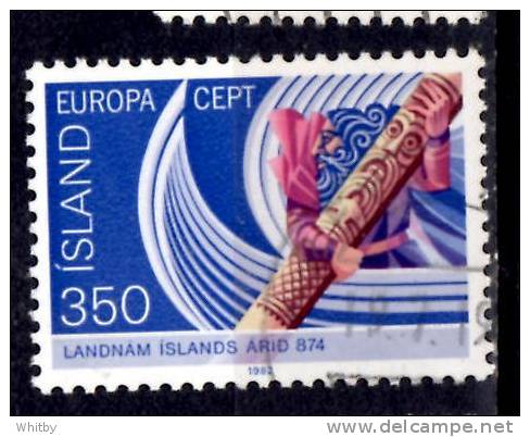 Iceland 1982 350a  First Norse Settlement Issue #554 - Gebruikt