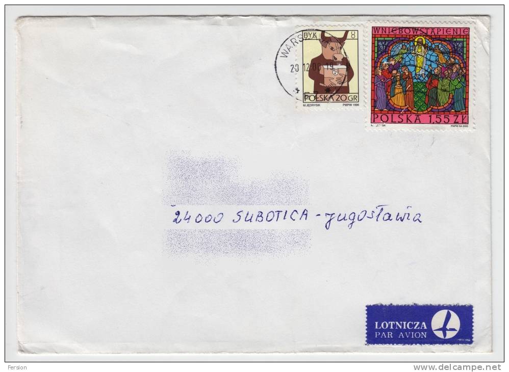 2000 POLAND - AIR MAIL - PAR AVION - Letter - Airplanes