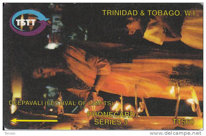 Trinidad & Tobago, 012CTTC, Deepvali,  2 Scans. - Trinidad & Tobago