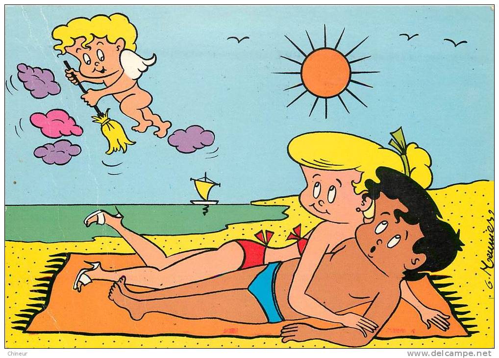 ENFANTS A LA PLAGE ILLUSTREE PAR G.MEUNIER - Meunier, G.