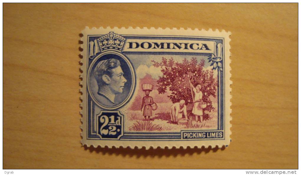 Dominica  1938  Scott #101  MH - Dominica (...-1978)