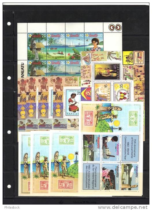 VANUATU Lot Séries Complétes Tous TTB ** - Vanuatu (1980-...)