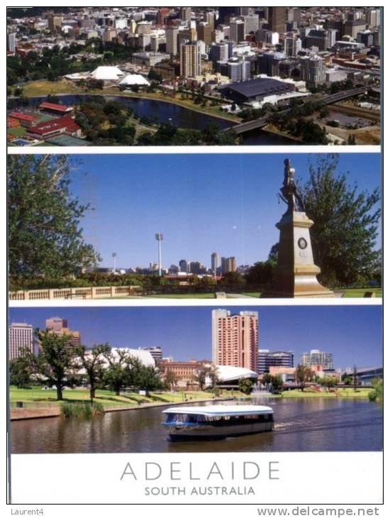 (415) Australia - South Australia - Adelaide 3 Views - Adelaide