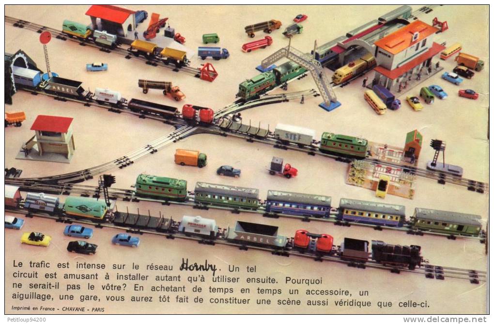 CATALOGUE  MECCANO-TRAINS HORBY-DINKY TOYS  Au Bon Marché - Meccano