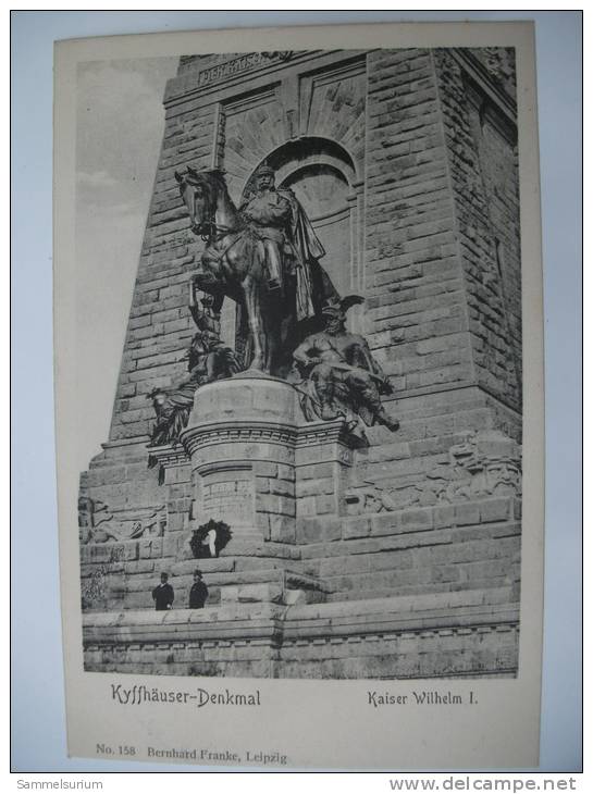 (1/2/46) AK Kyffhäuser-Denkmal Kaiser -Wilhelm I. - Kyffhaeuser