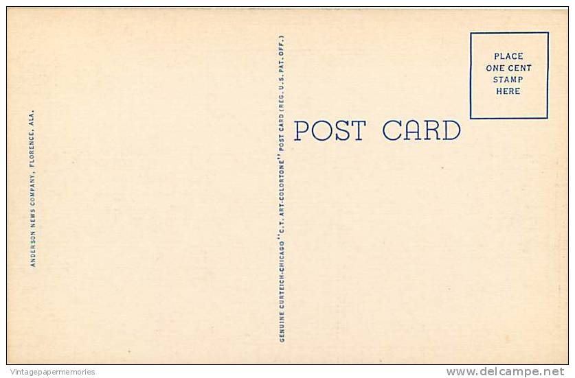 107619-Alabama, Huntsville, US Post Office And Court House - Huntsville