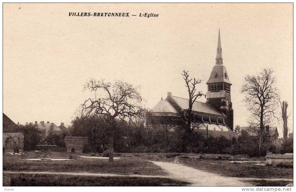 VILLERS - BRETONNEUX   -   L´ Eglise - Villers Bretonneux