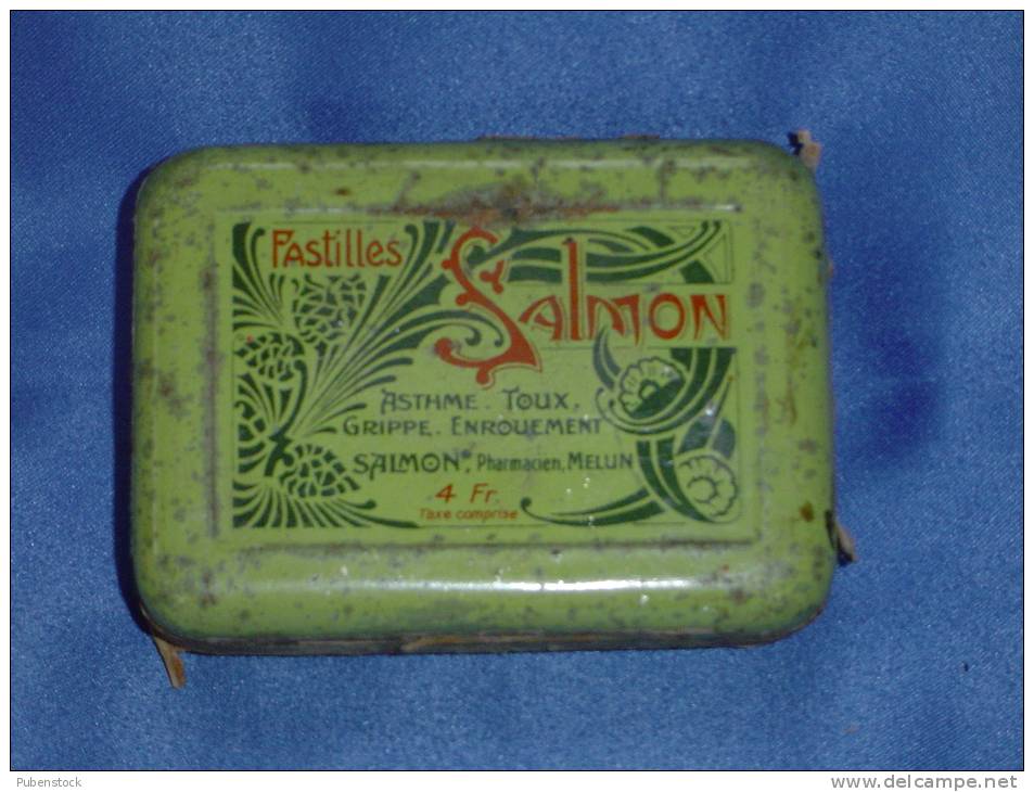 Boîte Métal "PASTILLES SALMON". - Boxes