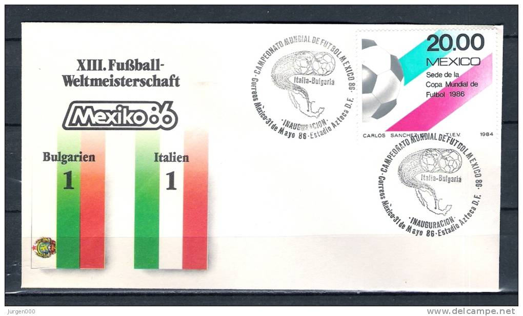 MEXICO, 31/06/1986 Campeonato Mundial De Futbol Mexico (GA1777) - 1986 – Mexiko