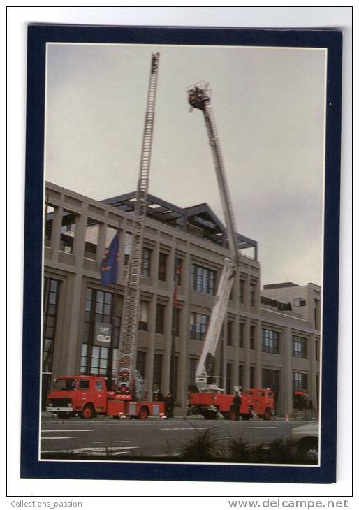 Cp , Sapeurs Pompiers , E.P.A. , B.E.A., N°5 , Vierge , Centre Des Salorges - Firemen