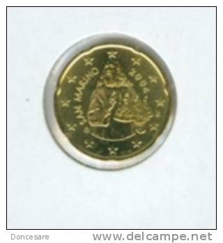 ** 20 CENT SAN MARINO 2004 PIECE NEUVE **R32** - San Marino