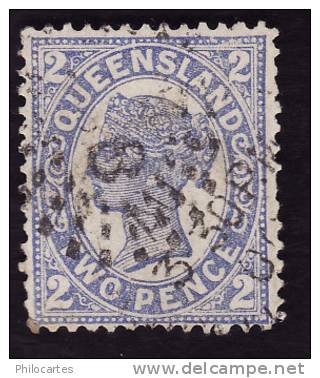 QUEENSLAND  1897-00  -  YT  79  -  Victoria  -  Oblitéré - Cote 0.30 - Used Stamps