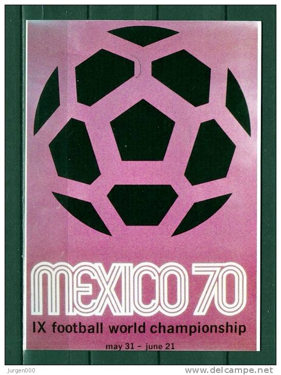 MEXICO, 1970, Postkaart  (GA1884) - 1970 – Mexico